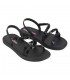 Sandalias Ipanema Meu Sol Flatform AD Mujer Negro Lila