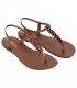 Sandalias Ipanema Class Moder Craft San Mujer Marrón Bronce