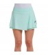 Falda Bullpadel Adrar Verde Agua Tejido Bicolor