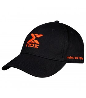 Gorra Nox Street Negra Rojo