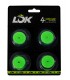 Pack 4 Overgrip de Padel Lok Verde