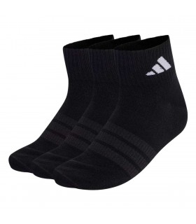 Calcetines Adidas Tobilleros Sportswear Pack 3 Negro