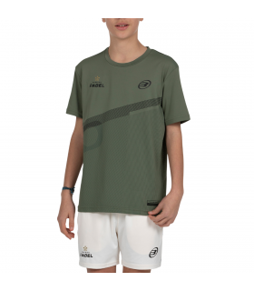 Camiseta Bullpadel Patos Jr Kaki