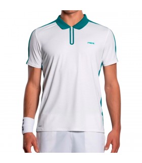 Polo Nox Hombre Pro Blanco Verde