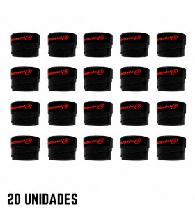 Pack 20 Overgrip Bullpadel Hac Negro