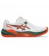 Zapatillas Asics Gel-Challenger 15 Padel Blanca Naranja