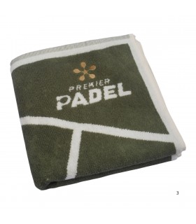 Toalla Bullpadel TOWPP 100X50 Kaki Crudo Premier Padel