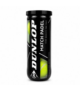 Pack 3 Botes de Pelotas Dunlop Match Padel