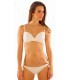 BIKINI TOTSOL AROS LISO GANCHILLO BLANCO