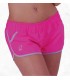 SHORT MUJER BANDAS TOTSOL FUCSIA NEON